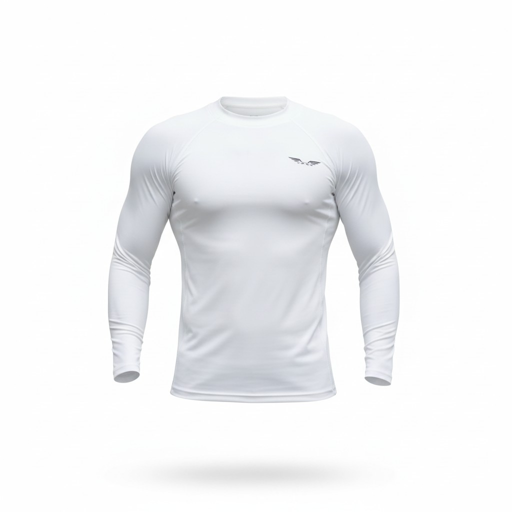 Playera manga larga mod. Iron