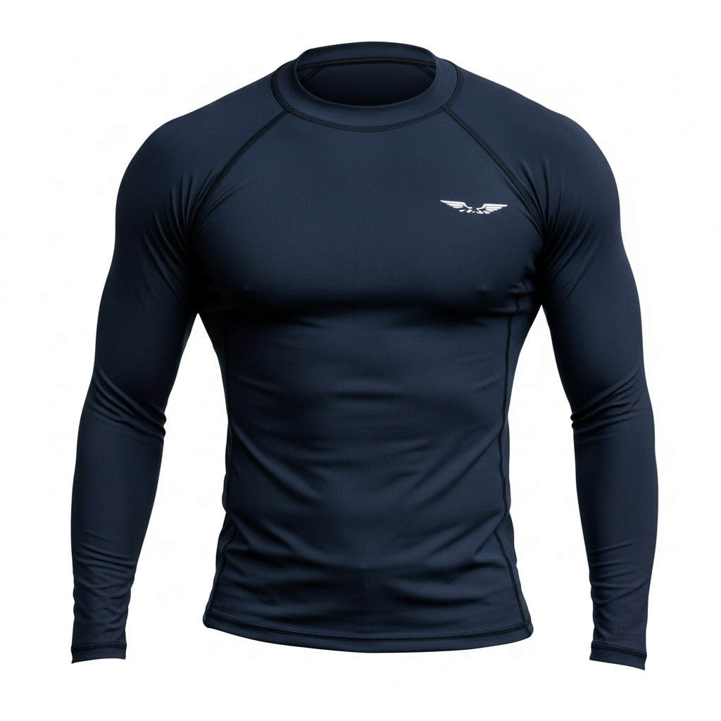 Playera manga larga mod. Iron